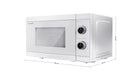 EAN 4974019151892 - Sharp YC-MS01E-C microondas Blanco Solo microondas Encimera 20 L 800 W imagen 4