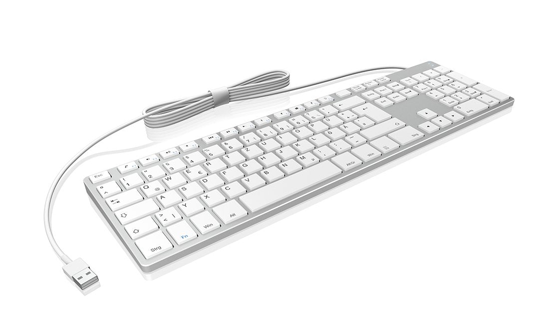 EAN 4250078167181 - KeySonic KSK-8022BT teclado Universal Bluetooth QWERTZ Alemán Plata imagen 4