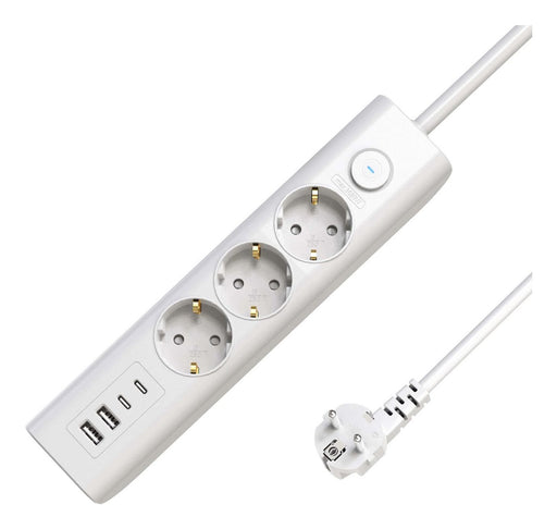 EAN 5715063467602 - Microconnect MC-GRU00315WS-USB base múltiple 1,5 m 3 salidas AC Interior Blanco imagen 1