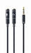 EAN 8716309100519 - Gembird !Adapter audio microphon 3.5mm mini Jack/4PIN/0. cable de audio 0,2 m 2 x 3.5mm 3,5mm Negro imagen 1
