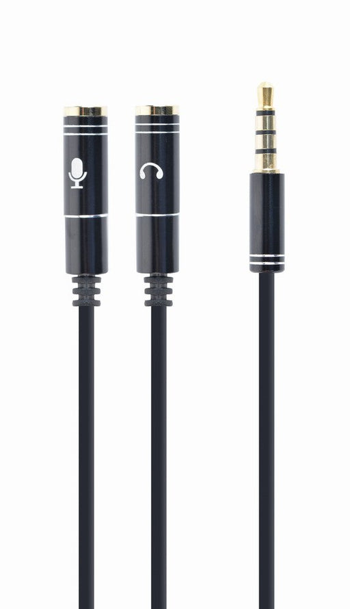 EAN 8716309100519 - Gembird !Adapter audio microphon 3.5mm mini Jack/4PIN/0. cable de audio 0,2 m 2 x 3.5mm 3,5mm Negro imagen 1