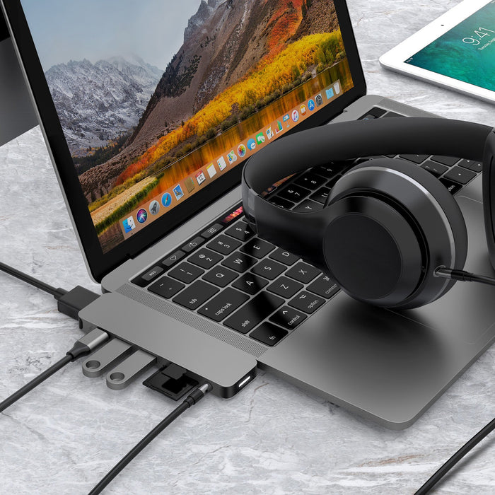 EAN 0817110013536 - Sanho HyperDrive SOLO 7-in-1 Alámbrico USB 3.2 Gen 1 (3.1 Gen 1) Type-C Gris imagen 5