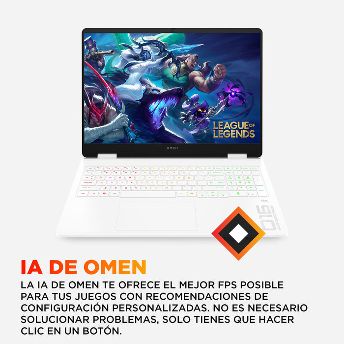 EAN 199251567230 - HP OMEN Gaming Laptop 16-am0041ns Intel Core 7 240H 40,6 cm (16") 2K 32 GB DDR5-SDRAM NVIDIA GeForce RTX 5 imagen 11
