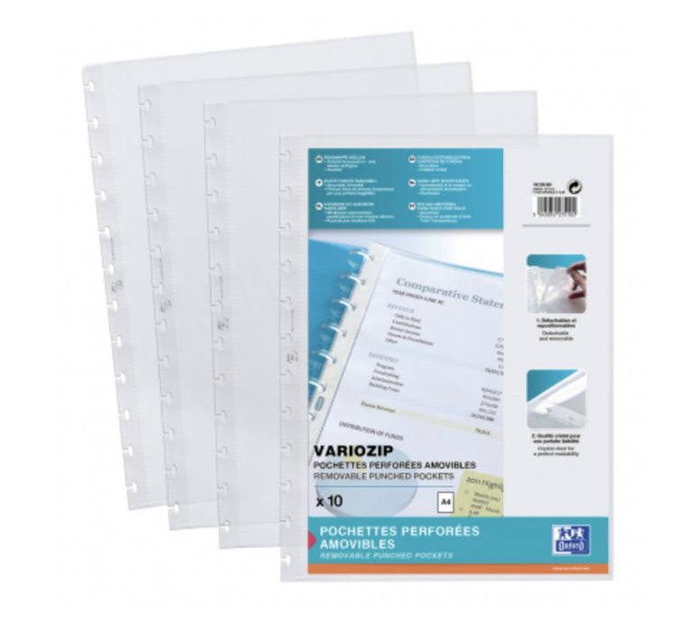 EAN 3045052275102 - Oxford 100206869 protector de hojas 210 x 297 mm (A4) Polipropileno (PP) 10 pieza(s) imagen 1