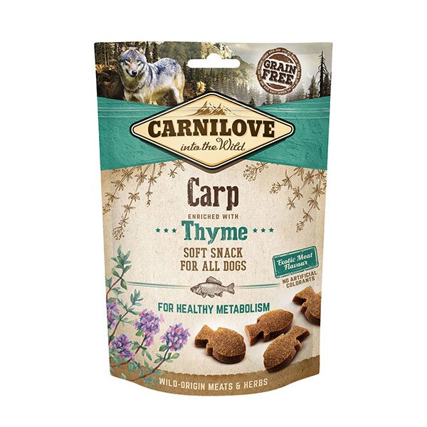 EAN 8595602527335 - CARNILOVE Carp with Thyme 200 g Universal Vegetal, Pescado blanco imagen 1