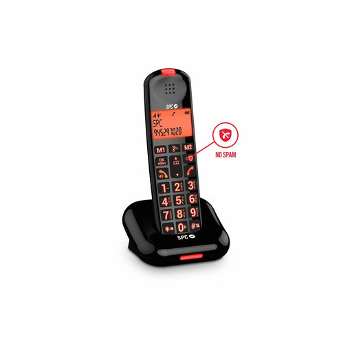 EAN 8436609912116 - SPC Comfort Kairo Teléfono DECT Identificador de llamadas Negro imagen 2