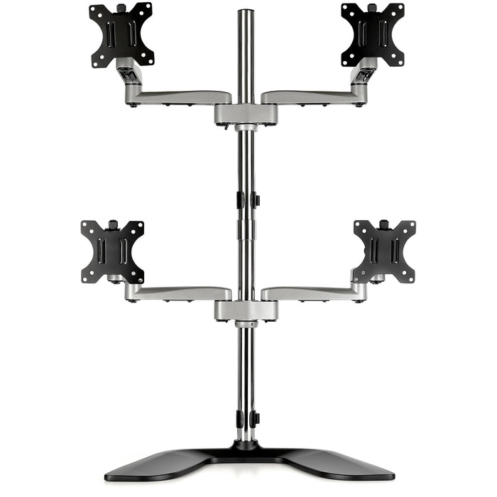 EAN 65030879903 - StarTech.com ARMQUADSS soporte para monitor 81,3 cm (32") Negro, Plata imagen 3