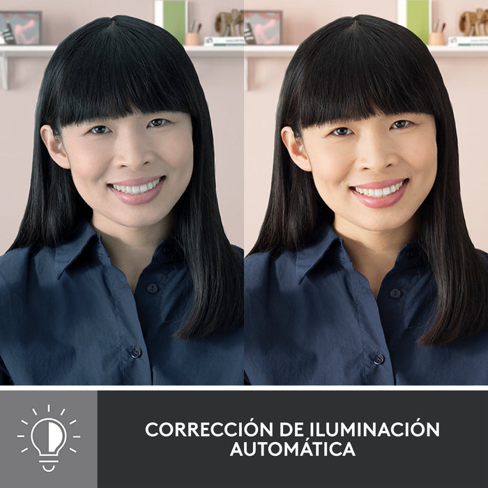 EAN 5099206104952 - Logitech 960-001448 cámara web 2 MP 1920 x 1080 Pixeles USB-C Rosa imagen 8