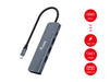 EAN 4015867228869 - Equip 133487 hub de interfaz USB 3.2 Gen 1 (3.1 Gen 1) Type-C 5000 Mbit/s Negro, Gris imagen 2
