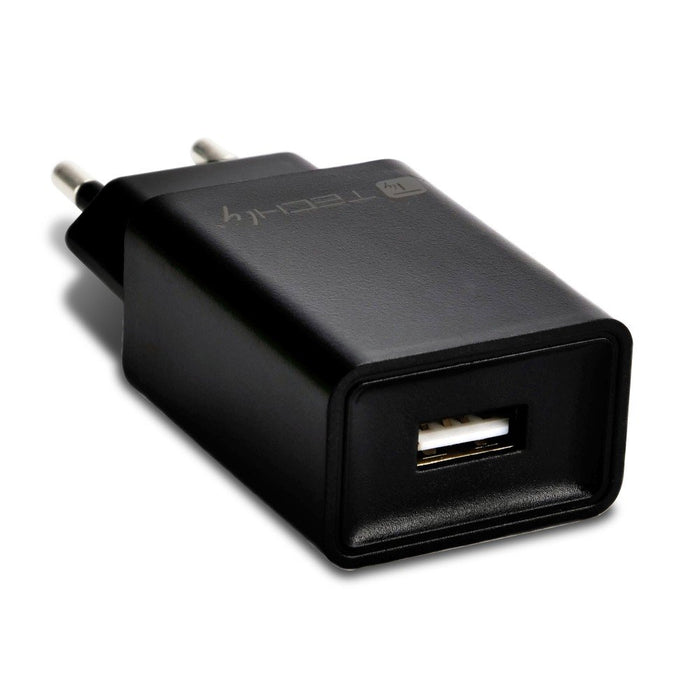 EAN 8059018362800 - Techly IPW-USB-24BK cargador de dispositivo móvil Universal Negro Corriente alterna Interior imagen 3