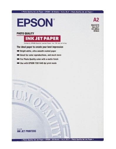 EAN 0010343812208 - Epson Photo Quality, DIN A2, 102g/m² Blanco Mate imagen 1
