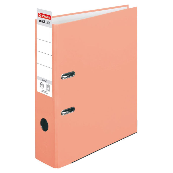 EAN 4008110589183 - Herlitz maX.file carpeta de cartón A4 Naranja imagen 2