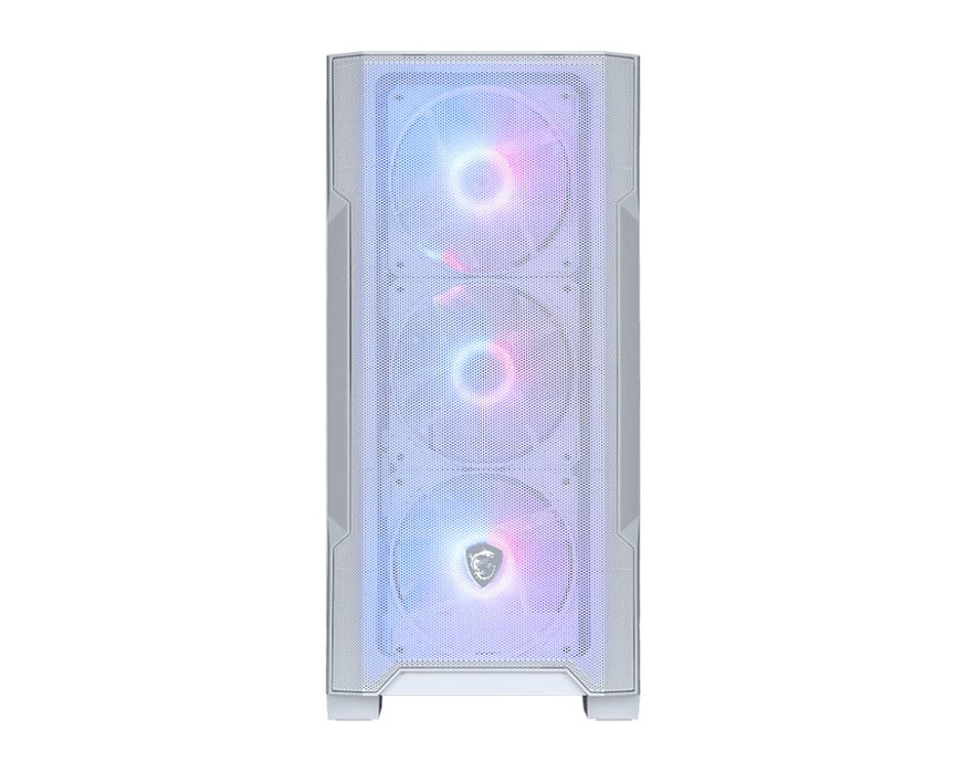 EAN 4711377231589 - MSI MAG Forge M100R Midi Tower Transparente, Blanco imagen 2