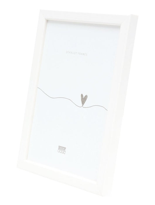EAN 5412065680861 - Deknudt S41JK1 30x30 hout wit, smalle lijst Expositor de pie retroiluminado Blanco imagen 2