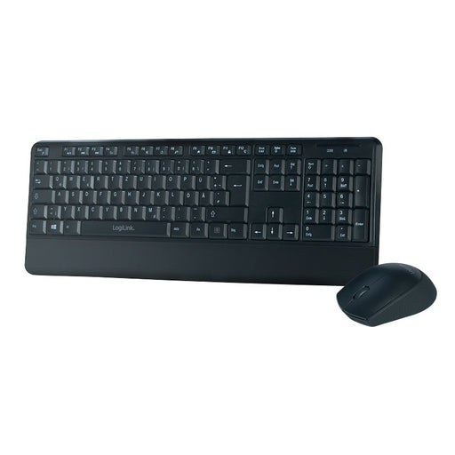 EAN 4052792045703 - LogiLink ID0161 teclado Ratón incluido Universal RF inalámbrico QWERTZ Alemán Negro imagen 1