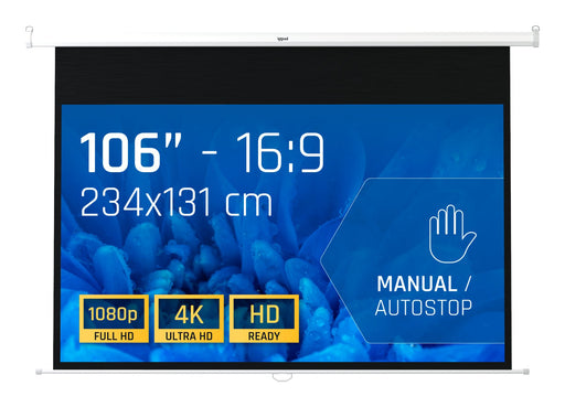 EAN 8435364319284 - iggual PSIMS234 pantalla de proyección 2,69 m (106") 16:9 imagen 1