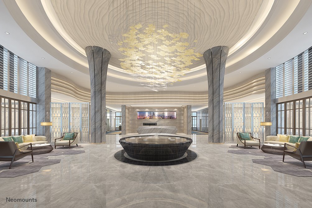 EAN 8717371447540 - Neomounts NMPRO-WMB2 soporte para pantalla de señalización 139,7 cm (55") Negro imagen 7