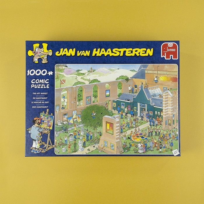 EAN 8710126200223 - Jan van Haasteren The Art Market 1000 pcs Puzzle rompecabezas 1000 pieza(s) Cómics imagen 5