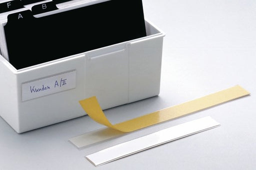 EAN 4005546889184 - Durable Labelfix 15 x 200 mm etiqueta autoadhesiva Rectángulo Blanco, Amarillo 10 pieza(s) imagen 1