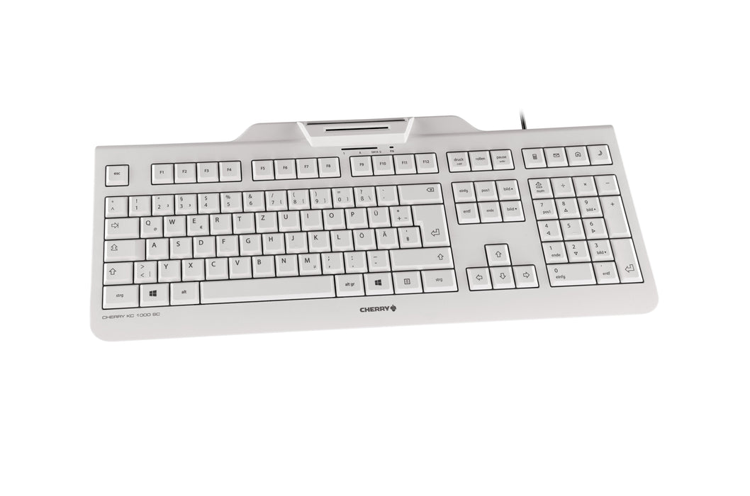 EAN 4025112083518 - CHERRY KC 1000 SC teclado Oficina USB QWERTZ Alemán Gris imagen 4
