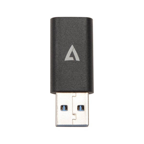 EAN 0662919111675 - V7 V7USB3AC cambiador de género para cable USB A USB C Negro imagen 2