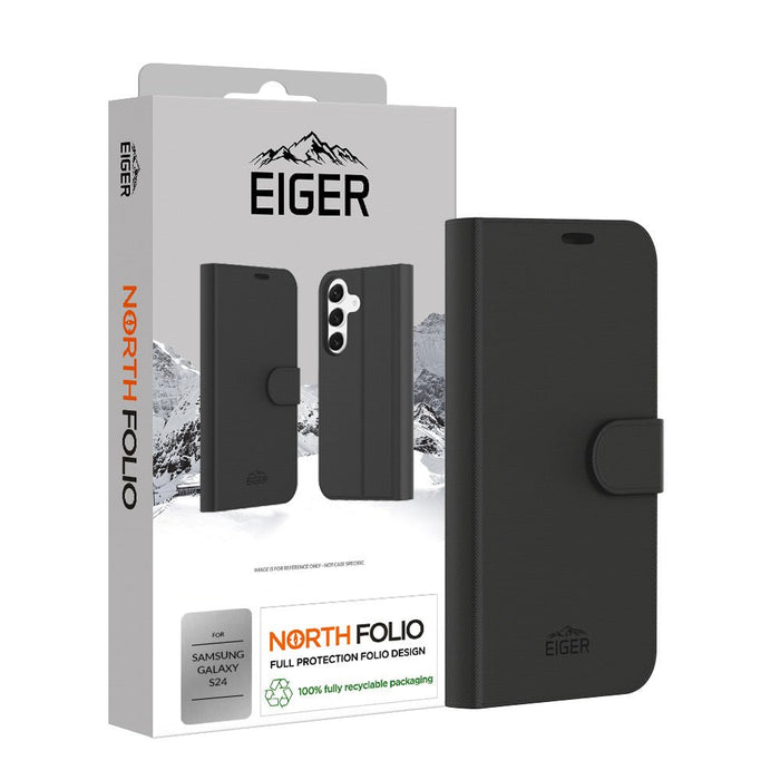 EAN 5055821772846 - EIGER EGCA00541 funda para teléfono móvil 15,8 cm (6.2") Funda cartera Negro imagen 2