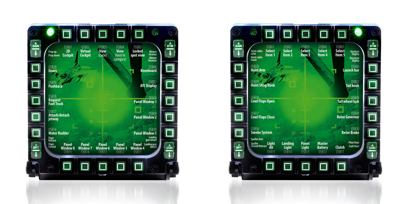 EAN 0611101218692 - Thrustmaster MFD Cougar Pack Negro Palanca de mando PC imagen 4