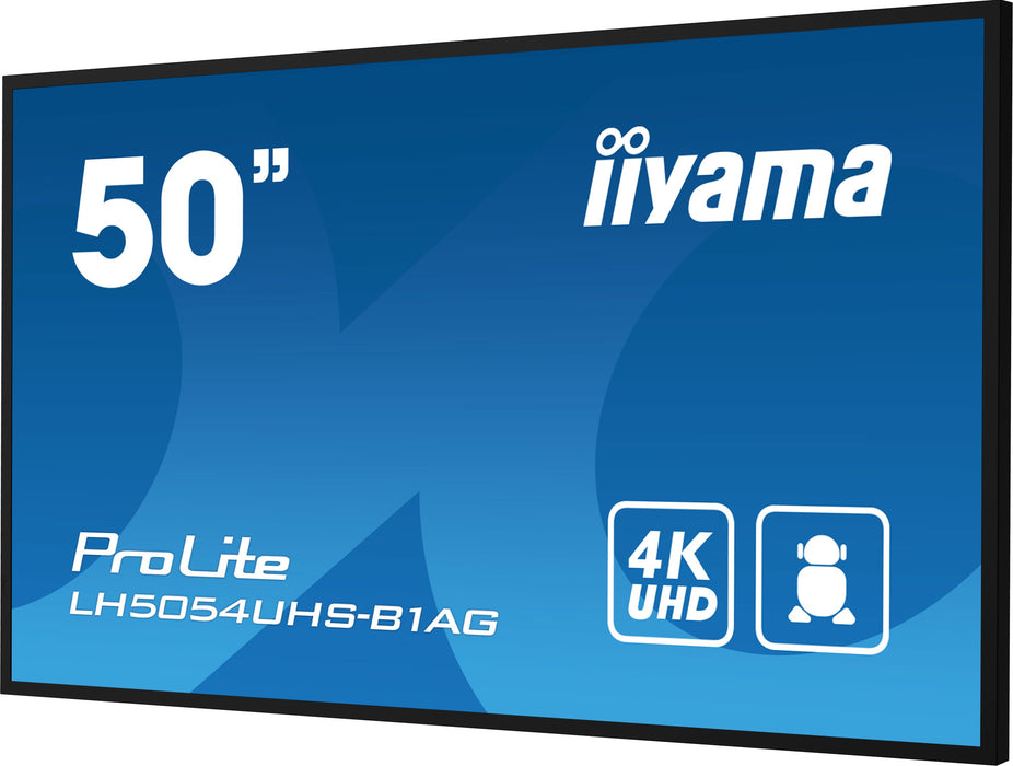 EAN 4948570120987 - iiyama LH5054UHS-B1AG pantalla de señalización Pantalla plana para señalización digital 125,7 cm (49.5")  imagen 7