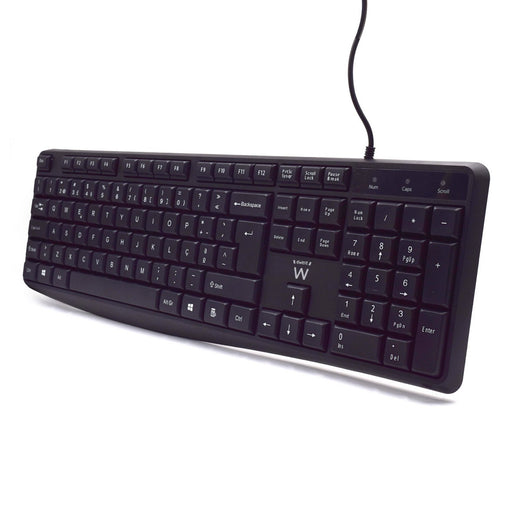 EAN 8052101430349 - Ewent EW3002 teclado Oficina USB QWERTY Portugués Negro imagen 2