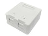 EAN 5704174318873 - Lanview LVN127767 toma de corriente 2 x RJ-45 Blanco imagen 1