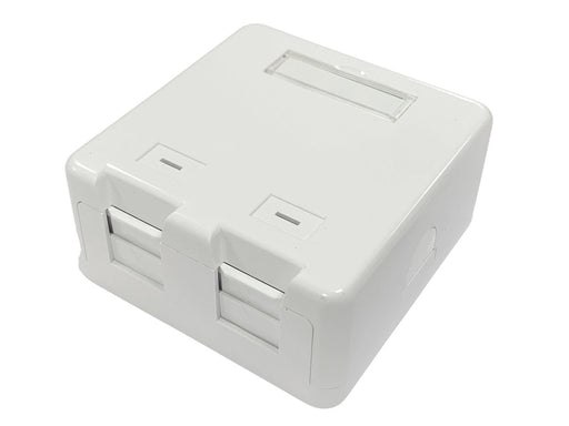 EAN 5704174318873 - Lanview LVN127767 toma de corriente 2 x RJ-45 Blanco imagen 1