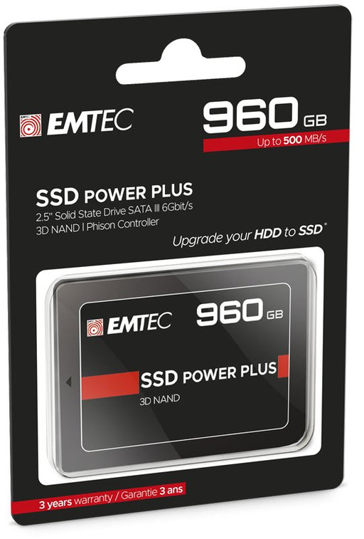 EAN 3126170141248 - Emtec X150 Power Plus 960 GB 2.5" Serial ATA III imagen 3
