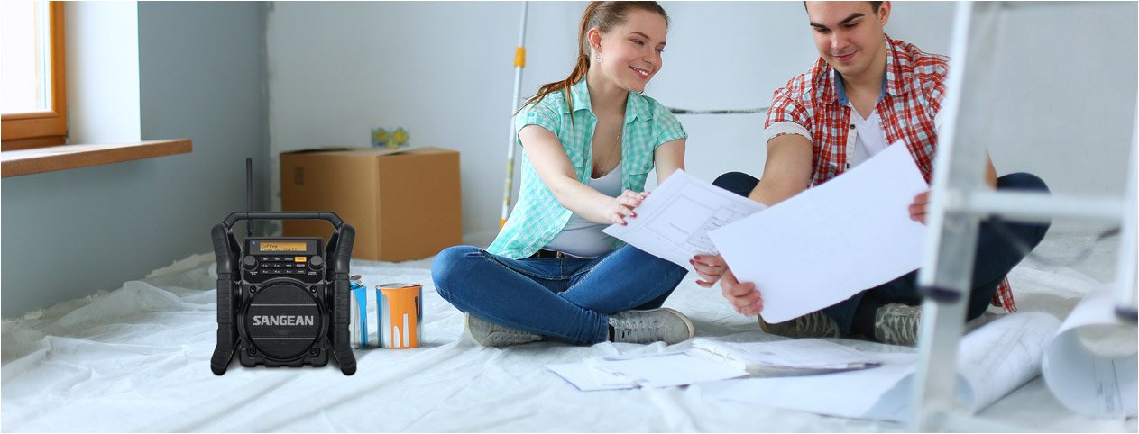 EAN 4711317994970 - Sangean U-5 DBT Lugar de trabajo Analógico y digital Negro imagen 4