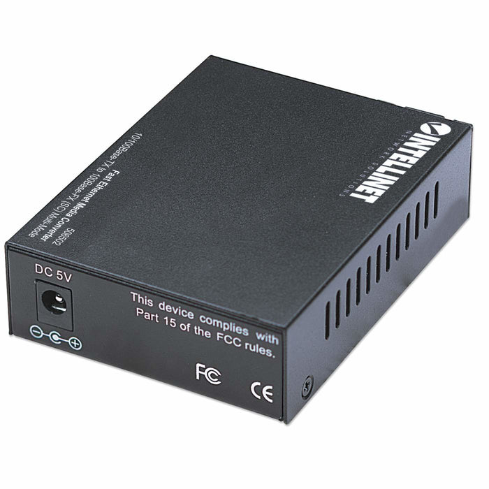 EAN 0766623506502 - Intellinet 506502 convertidor de medio 100 Mbit/s 1310 nm Multimodo Negro imagen 4