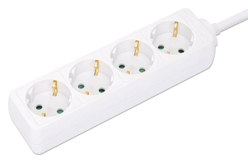 EAN 0766623167802 - Manhattan 167802 base múltiple 2 m 4 salidas AC Interior Blanco imagen 2