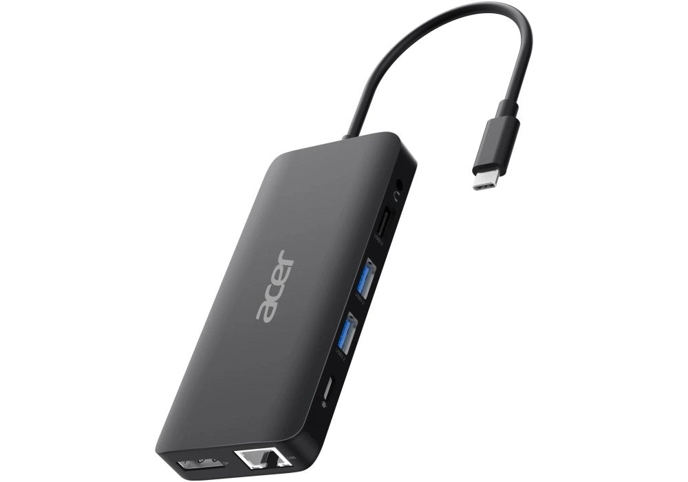EAN 4712842946540 - Acer USB Type-C Dongle 12-in-1 Black Alámbrico USB 3.2 Gen 1 (3.1 Gen 1) Type-C Negro imagen 1