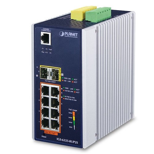 EAN 4711605284721 - PLANET IGS-6325-8UP2S switch Gestionado L3 Gigabit Ethernet (10/100/1000) Energía sobre Ethernet (PoE) Al imagen 1