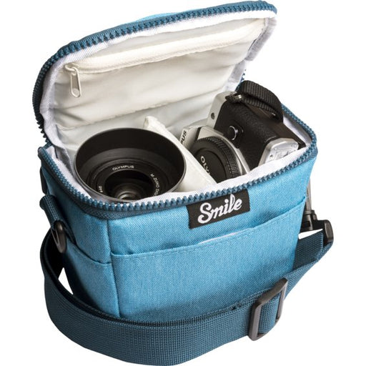 EAN 8420738288488 - Smile 111653040199 estuche para cámara fotográfica Cubierta de hombro Azul imagen 2