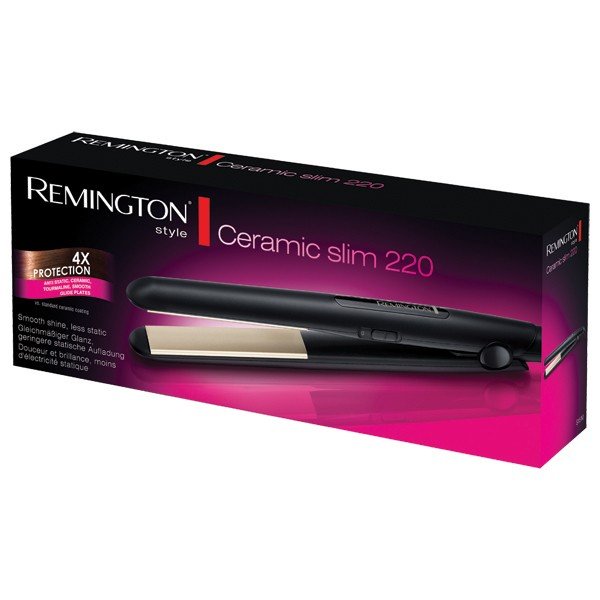 EAN 4008496717057 - Remington S1510 Utensilio de peinado Plancha de pelo Caliente Negro 40 W imagen 2