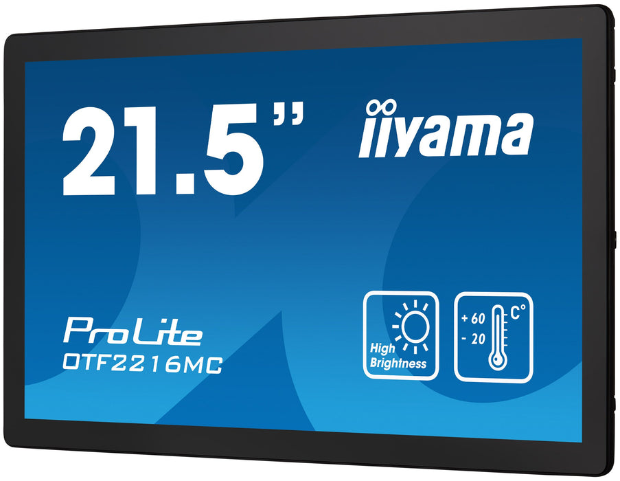 EAN 4948570123735 - iiyama OTF2216MC-B1 pantalla de señalización Pantalla plana para señalización digital 55,9 cm (22") LCD 1 imagen 4