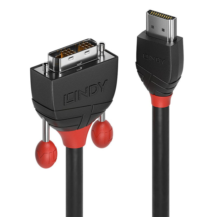 EAN 4002888362719 - Lindy 36271 adaptador de cable de vídeo 1 m HDMI tipo A (Estándar) DVI-D Negro imagen 1