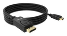 EAN 1189884000005 - Vision TC 2MDPHDMI8K/BL adaptador de cable de vídeo 2 m DisplayPort HDMI Negro imagen 4