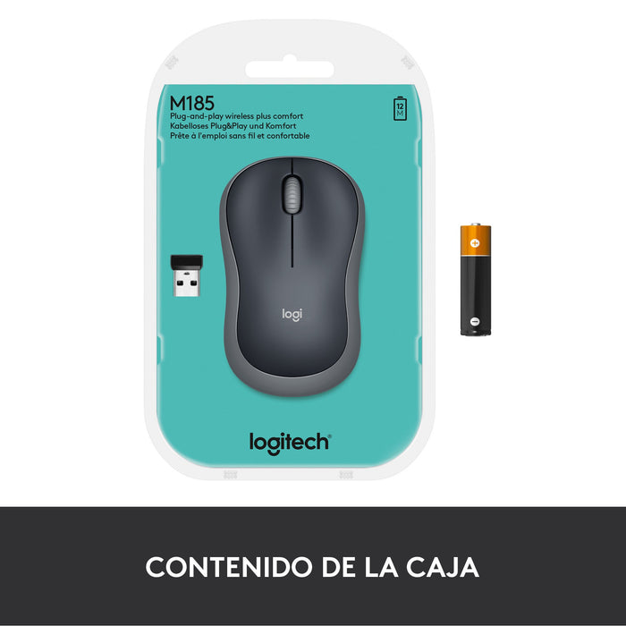 EAN 5052883525472 - Logitech 910-002235 ratón Oficina Ambidextro RF inalámbrico Óptico 1000 DPI imagen 12