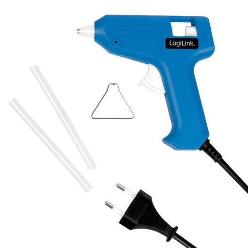 EAN 4052792060874 - LogiLink WZ0050 pistola y lápiz de silicona caliente Pistola de cola termofusible Azul 10 W imagen 2