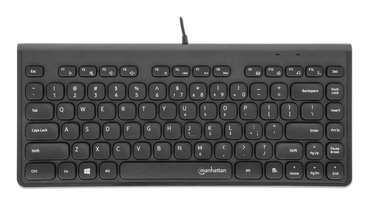 EAN 0766623180702 - Manhattan 180702 teclado Oficina USB QWERTY Negro imagen 4
