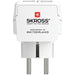 EAN 7640166324379 - Skross 1.500282 adaptador de enchufe eléctrico Tipo C (Europlug) Tipo C (Euroconcexión) + Tipo F Blanco imagen 2