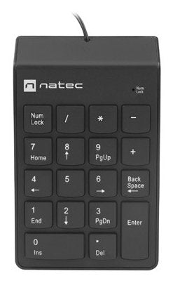 EAN 5901969438857 - NATEC GOBY 2 teclado numérico Universal USB Negro imagen 1