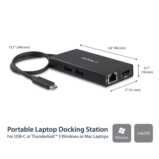 EAN 0065030864978 - StarTech.com DKT30CHPD base para portátil y replicador de puertos Alámbrico USB 3.2 Gen 1 (3.1 Gen 1) Typ imagen 2