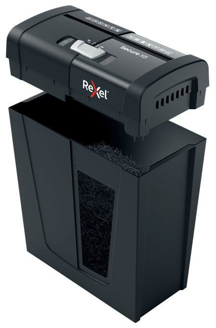 EAN 5028252615273 - Rexel Secure X8 triturador de papel Corte cruzado 70 dB Negro imagen 2