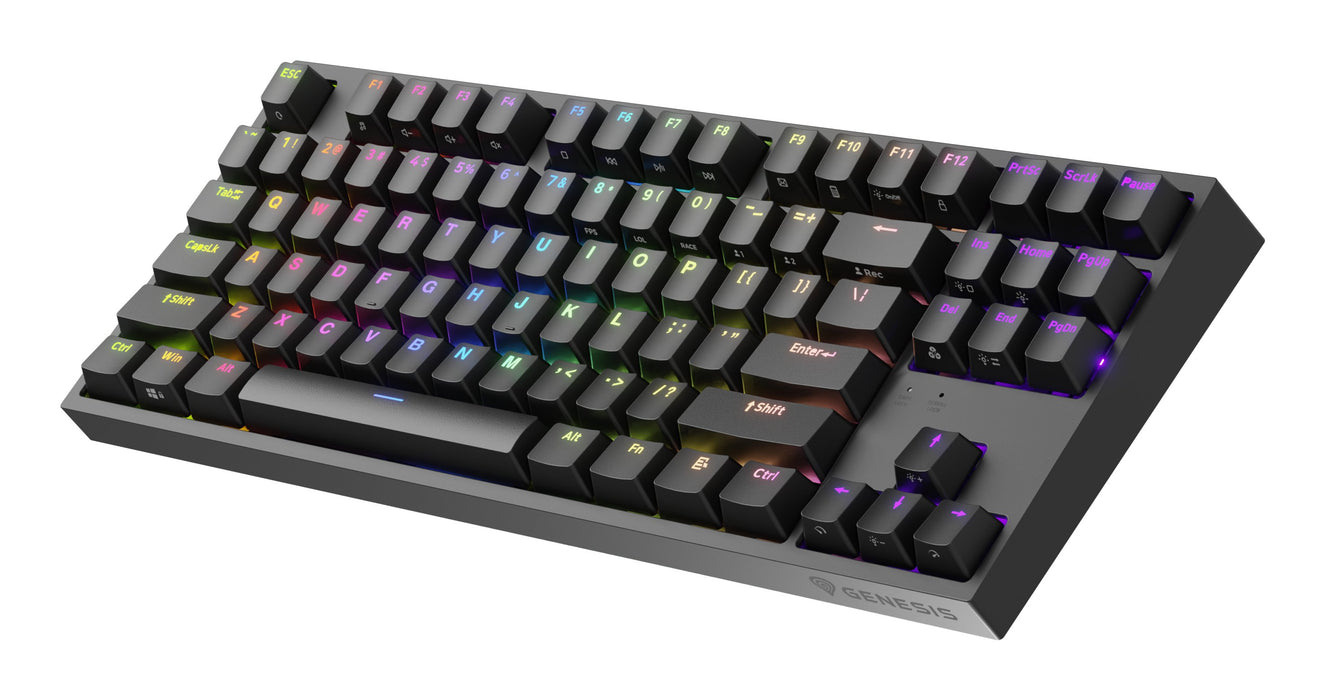 EAN 5901969443219 - GENESIS Thor 404 TKL teclado Juego USB QWERTY Inglés de EE. UU. Negro imagen 13